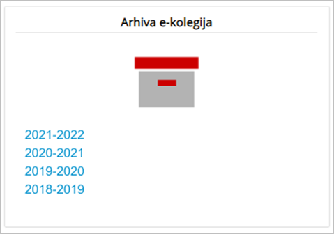 Blok Arhiva e-kolegija