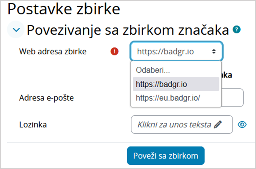 Postavke zbirke