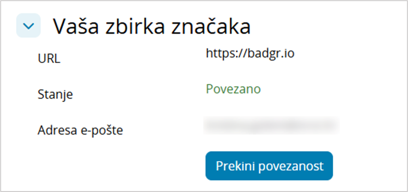 Povezivanje sa zbirkom 